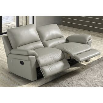 Charlton 2 seater leather power recliner