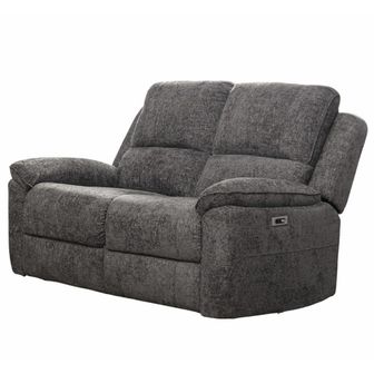 Vincent 2 seater fabric power recliner