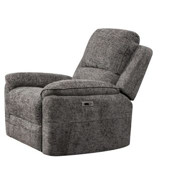 Vincent fabric power recliner chair