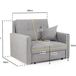 Leon Chair Sofa Bed with Storage