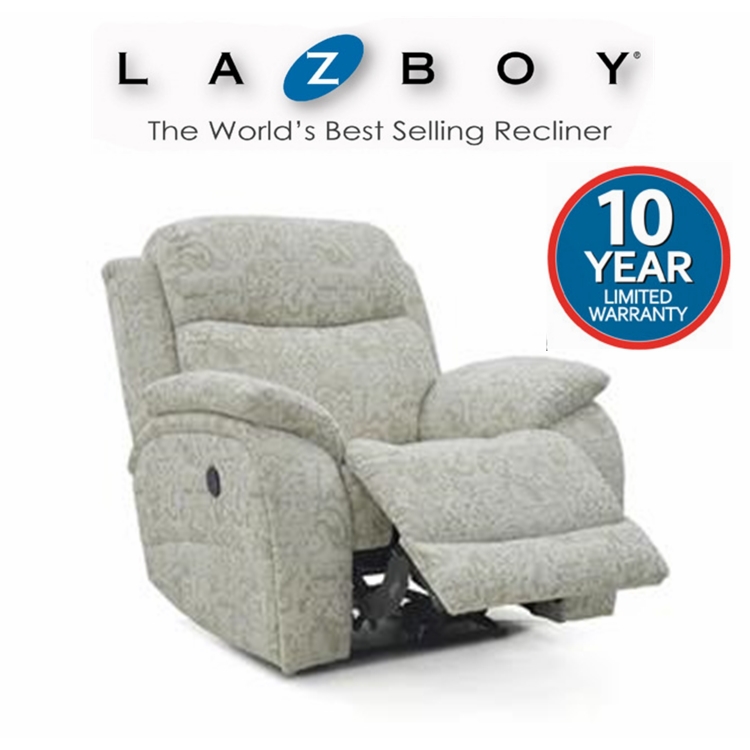 Lazboy Ely Fabric Power Recliner Chair