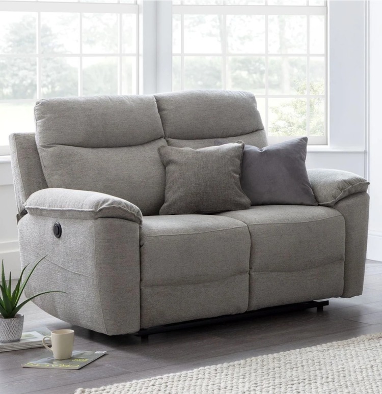 Barso Fabric Power Recliner Sofa