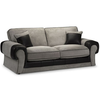 Diva 3 seater black slate