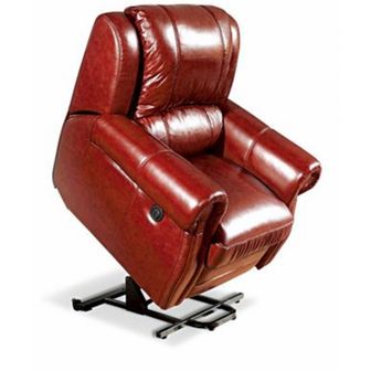 Woodstock leather Lift & Tilt chair