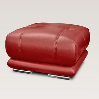 lyon leather Footstool