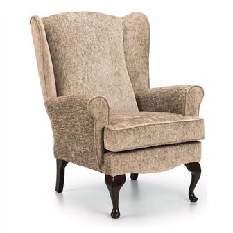 Alice Fabric Wing Chair