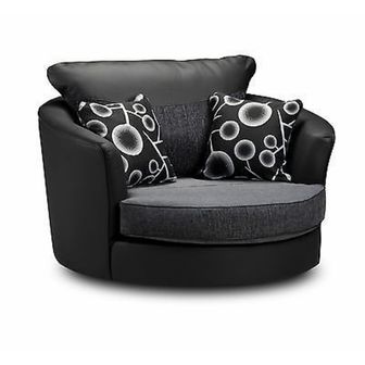 Alesia Swivel Cuddel Chair