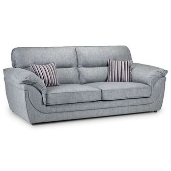 Curve Fabric 3 Seater sofa