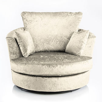 Castle Fabric  Swivel Chair