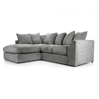 Ace Left Hand Fabric Corner Sofa