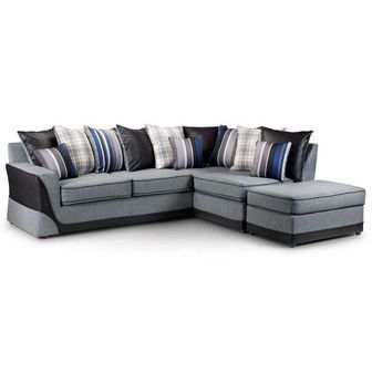 Casa Fabric Corner Sofa Right Hand