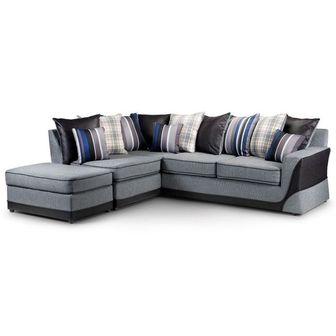 Casa Fabric Corner Sofa Left Hand