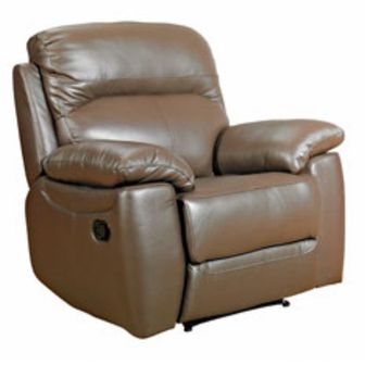 ascot recliner leather chair