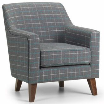 Blooms Fabric Accent Chair