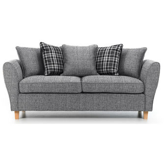 Chilli Fabric 3 Seater Sofa