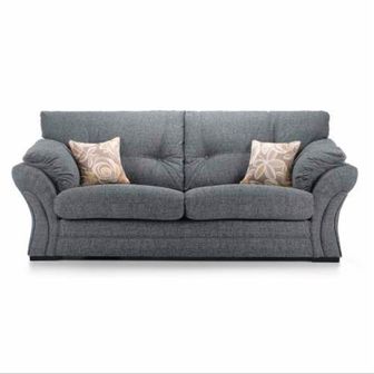 Zinc 3 seater fabric sofa range