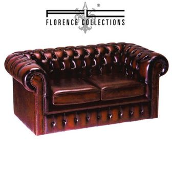 Chesterfields 2 Seater Leather sofa