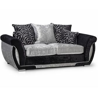 Alonso Crushed Velvet 2 seater sofa