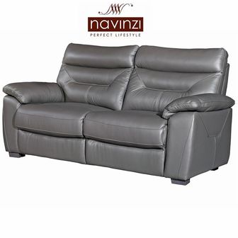 Tula 3 seater leather sofa