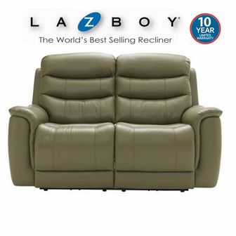 Lazyboy Sheridan Leather 2 Seater static