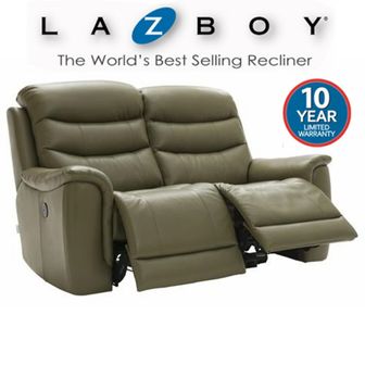 Lazboy Sheridan Leather Power 2 Seater