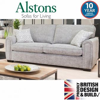 Memphis 4 Seater Grand Standard Back Sofa