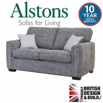 Alstons Memphis Fabric Sofa 2 Seater Standard