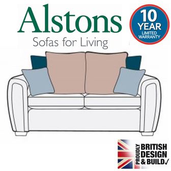 Alstons Memphis 3 Seater Fabric sofa