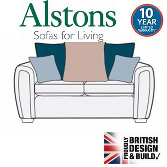 Alstons Memphis Fabric 2 Seater