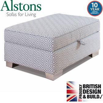 Alstons Memphis Ottoman Footstool