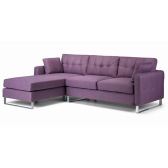 Como Left Hand Fabric Sofa at Suite World