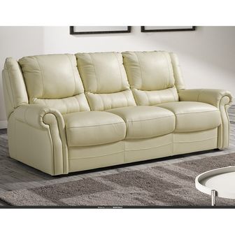 Woodstock Leather Range 3 Seater Sofa