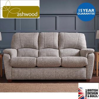 Ashwood Designs Melody Fabric 3 seater