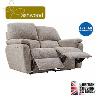 Ashwood Designs Melody manual Recliner 2 seat