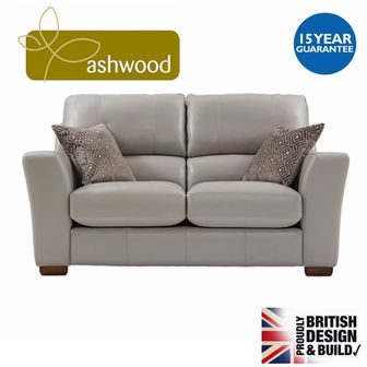 Ashwood Designs Plaza Leather 2 seater