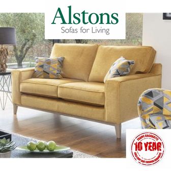 Alstons Fairmont 2 Seater Fabric Sofa