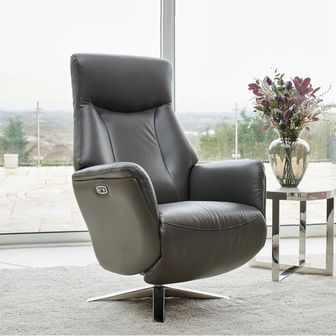 Alexa Power Swivel Recline Chair