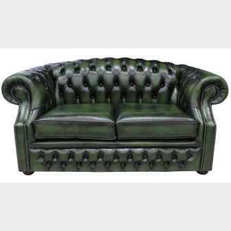 Cheshire Leather Sofa Chesterfield