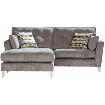 Alstons Evie 4 Seater Chaise Fabric sofa