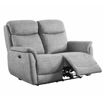 Bexley 2 seater fabric power recliner