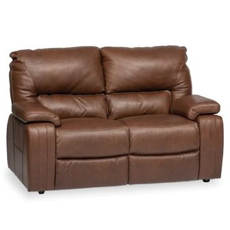 Aldebaran Leather Sofa 2 Seater Italian