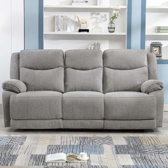 Florida 3 Seater Power Range Fabric