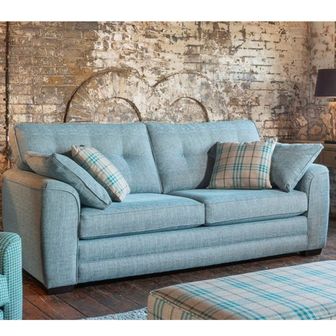 Cuban 4 seater fabric sofa