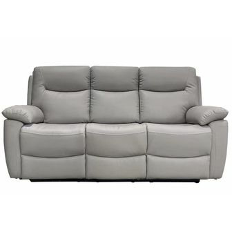 Lucia 3 seater Leather power recliner