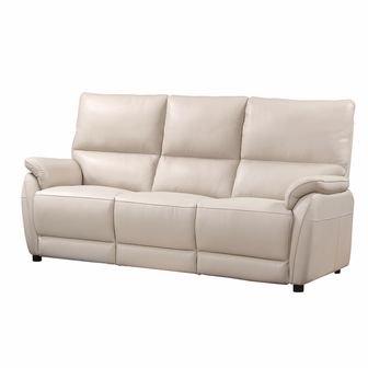 Emmen 3 seater leather sofa