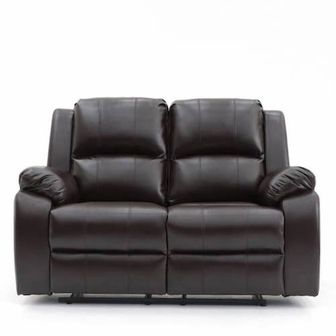 Darwin 2 Seater Power Recliner leather Sofa