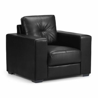 Olivia Chair Black Fabric Chair