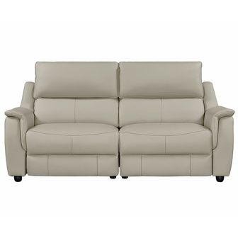 Jazz 3 seater power leather recliner