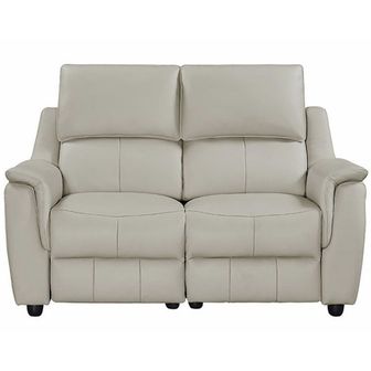 Jazz 2 seater power leather recliner