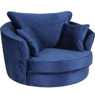 Velvet Swivel Chair